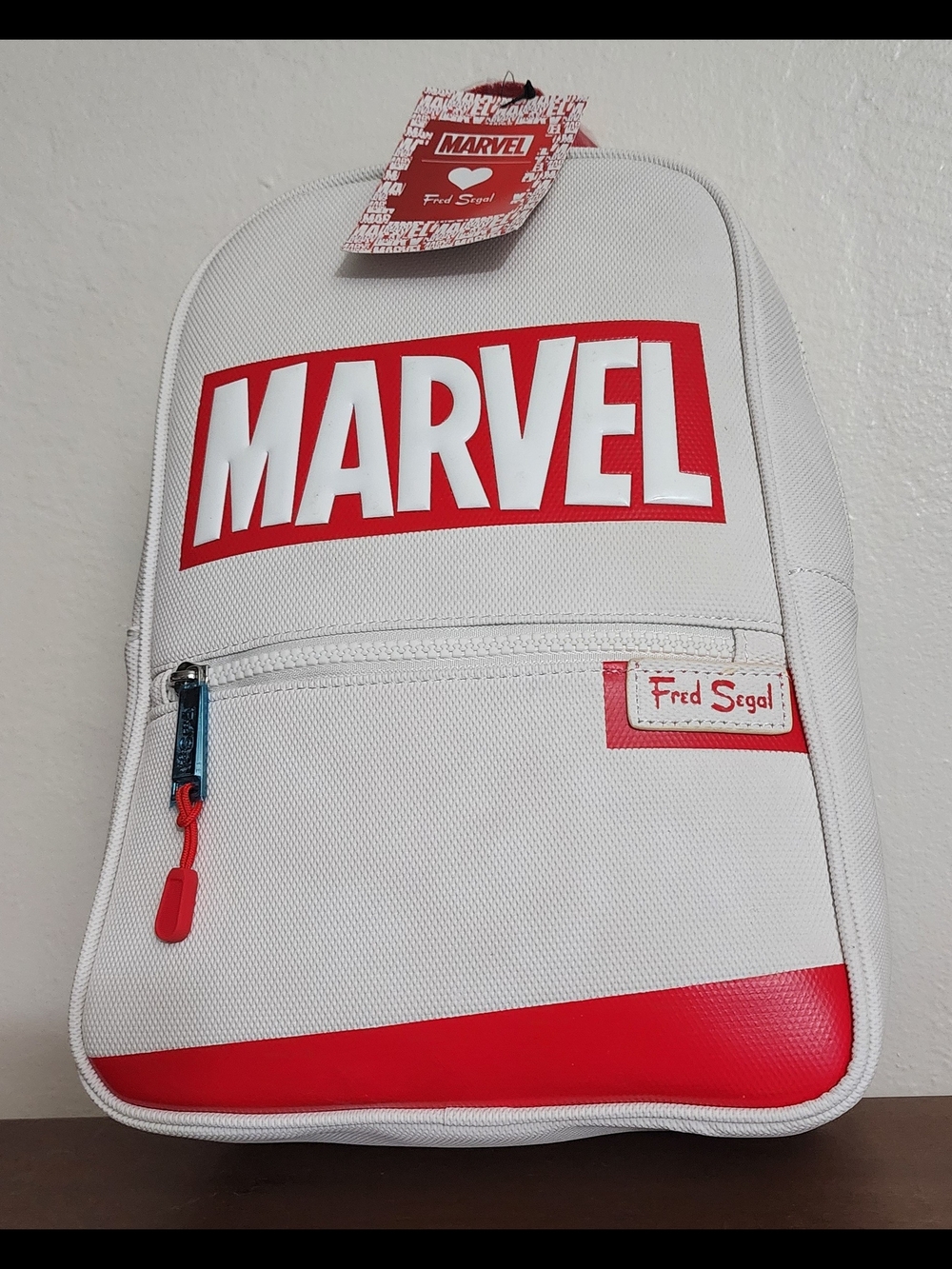 Fred Segal Marvel Logo Sling Mini Backpack